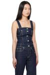 Синий корсетный джинсовый топ Off-White - фото 2