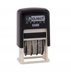 Штамп даты ISO S400 черный D.RECT - фото 2