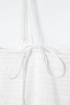 Платье миди с рюшами COS, белый - фото 6