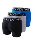 Боксеры Replay short 6er Pack, цвет schwarz/schwarz/grau/blau - фото 3