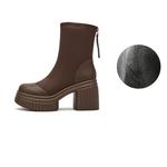 Черные женские ботильоны DAPHNE, хаки - фото 8