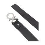 Кожаный ремень Calvin Klein, черный - фото 2