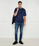 Футболка мужская Guess Active с узором, синий - фото 2