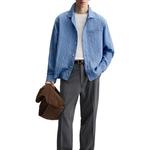 ZARA Рубашка мужская Blue/White - фото 5