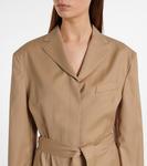 Комбинезон с поясом LOW CLASSIC, Beige - фото 5