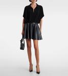 Оверсайз боди-блузка Norma Kamali, Black - фото 2