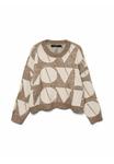 Джемпер Vero Moda VMLOVE, Silver Mink/Sand - фото 5