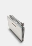 Кошелек Stradivarius Wallet, Metallic Grey - фото 5