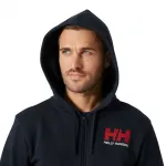 Толстовка Helly Hansen HH Logo full zip, синий - фото 5