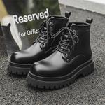 Ботинки Martin мужские черный Beidouniao - фото 4