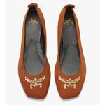 Балетки из Econyl MCM, коричневый - фото 5