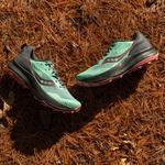 Кроссовки для бега Saucony Blaze TR Trail, зеленый - фото
