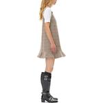 Проверенное мини-платье GANNI, Тигровый глаз - фото 5