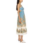 Zimmermann Женское синее платье без рукавов - фото 5