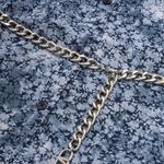 MICHAEL KORS SS25 платье с длинными рукавами женское синее - фото 4