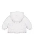 Стеганый пуховик Moschino Kids, белый - фото 2