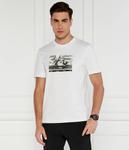 Футболка хлопковая Boss Orange с принтом, белый - фото 3