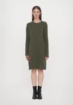Платье CLOSED CREW NECK DRESS LONG SLEEVE, Forest Green/Olive - фото