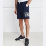Шорты стандартного кроя Ea7, синий - фото 2