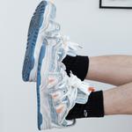 Кроссовки REPUSEN Skateboarding Shoes Unisex Low-top, белый/синий - фото 17