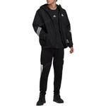 Стеганая куртка мужская черная Adidas, черный - фото 3