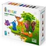 Эй, глина, набор «Лесные животные» Hey Clay - фото