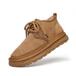 Зимние ботинки мужские коричневый Gzz - фото 2