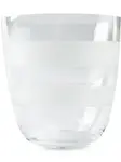 Стакан с полосками, 3,3х3,4 см, Carlo Moretti, белый - фото
