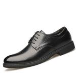 Туфли мужские среднего размера Egchi, коричневый - фото