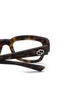 Очки в квадратной оправе Gucci Eyewear, коричневый - фото 3