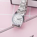 Часы Casio Retro Analog Watch 'White Silver', белый - фото 3