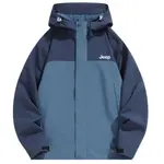 Куртка унисекс Jeep, черная/абрикосовая 3 в 1 - фото 7