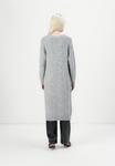 Кардиган Object OBJMILU LONG CARDIGAN, Medium Grey Melange/Mottled Grey - фото 3