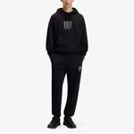 Джоггеры Hugo с принтом логотипа, черный - фото 2