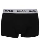 Трусы 3 шт. Hugo Bodywear, черный - фото 4