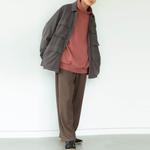 Свитшот мужской Beams, зеленый - фото 4