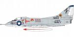 Дуглас A-4B/Q Skyhawk, Airfix 03029A - фото 3