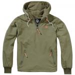 Куртка Brandit Luke Windbreaker, зеленый - фото