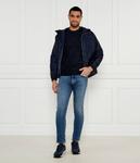 Шерстяной свитер h-bahelo Regular fit Boss, синий - фото 2