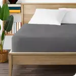 Водонепроницаемый наматрасник, размер King Bare Home, grey - фото 3