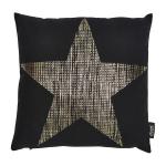Подушка twentyfour Stone Star цвет schwarz-gold - фото