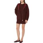 Толстовка Max Mara Etuania с молнией MaxMara, Cherry - фото 5
