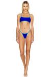 Нижняя часть бикини jenah Superdown, синий - фото 4