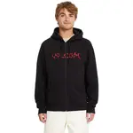 Флис Volcom Watanite full zip, черный - фото