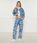 Рубашка женская Hugo хлопковая укороченная, белый - фото 2