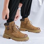 Мужские ботинки Cahhrrn X Martin Boot Men Beige Weishibangwei - фото 18