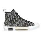 Кроссовки Dior B23 High Dior Oblique -Black Beige, кремовый - фото