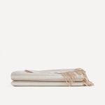 Декоративное одеяло Анна из альпаки El Corte Inglés, бежевый - фото