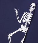 Хлопковые джерсиевые брюки с принтом Mini Rodini, Blue - фото 2