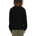 Свитшот с вышитым логотипом Burberry, черный - фото 6